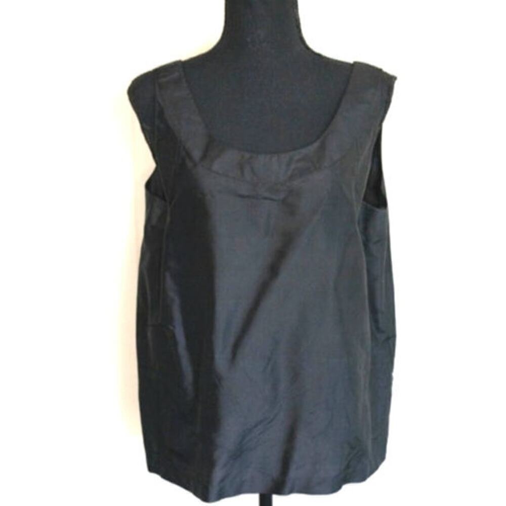 Alexandra Thai 100% Silk Black Dress Tank Top Ladies
